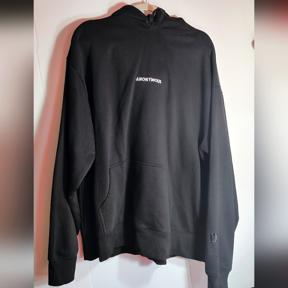 Black OX Embroidered Hoodie